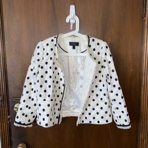 J. Crew Polka Dot Jacket